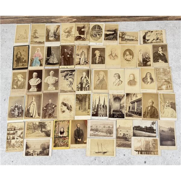 CDV Photos of Historic European Individuals