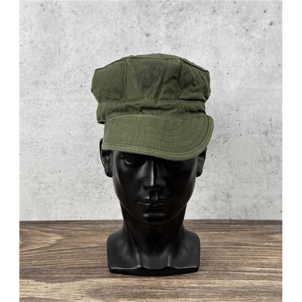 Vietnam War Period OG-107 USMC Sateen Utility Hat