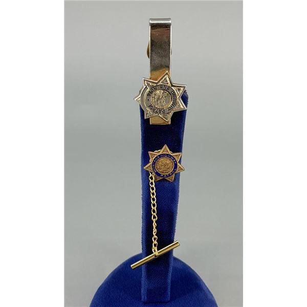 Montana Highway Patrol Tie Bar Tack Badge