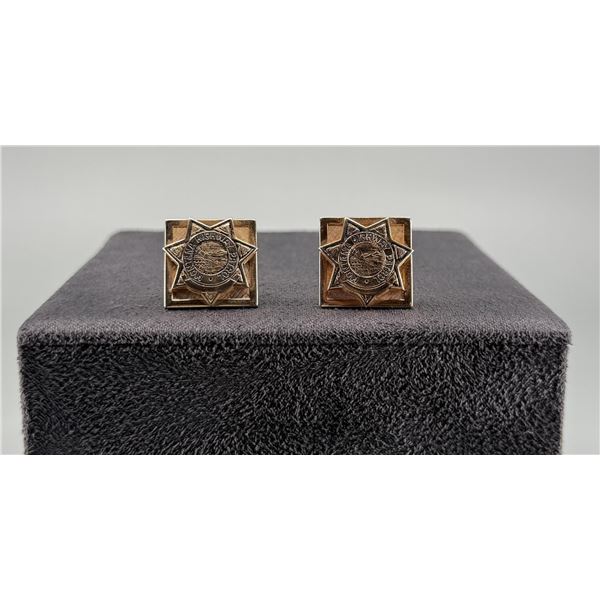 Montana Highway Patrol Cufflinks