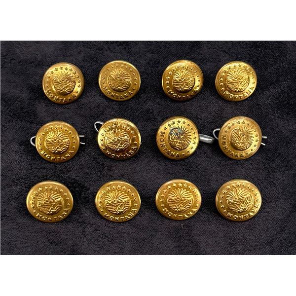 Montana Highway Patrol Uniform Buttons