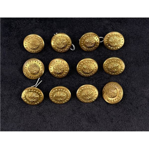 Montana Highway Patrol Uniform Buttons