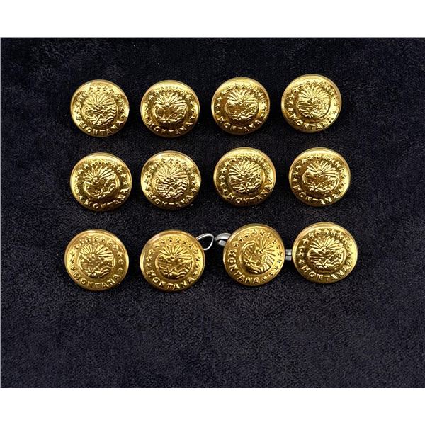 Montana Highway Patrol Uniform Buttons