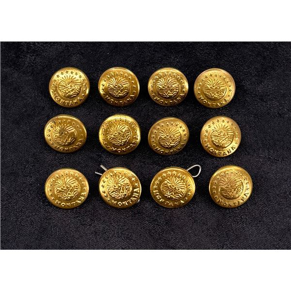 Montana Highway Patrol Uniform Buttons