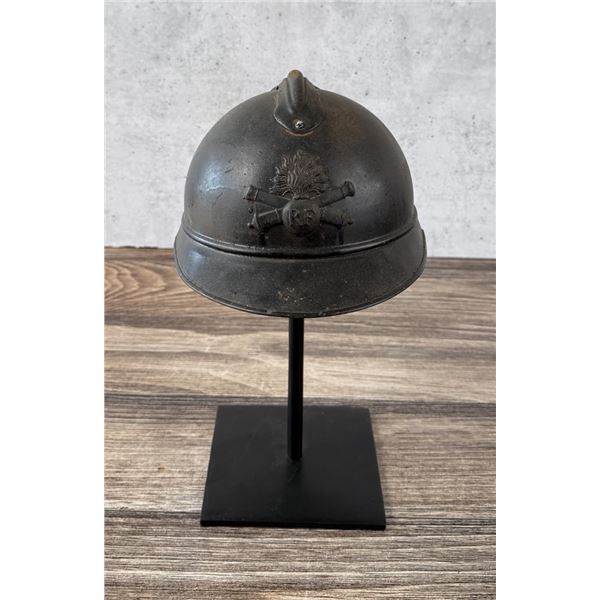 WWI WW1 French M1915 Adrian Artillery Helmet