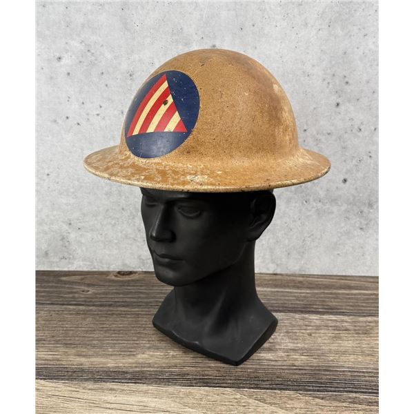 Civil Defense Air Raid Helmet