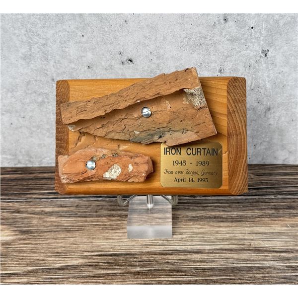 Iron Curtain Bergen Germany Wall Section