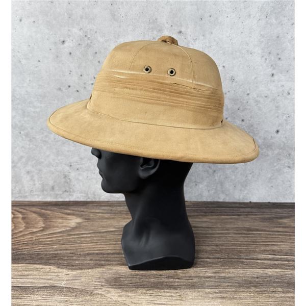 WW2 Gurkha Soldier Named Sun Pith Helmet