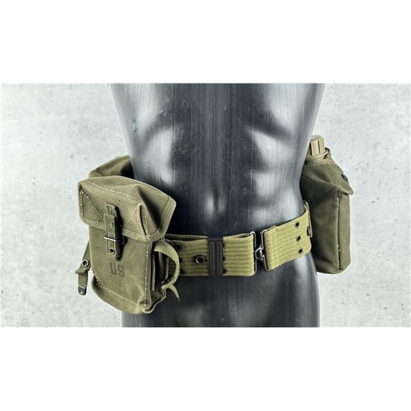 Vietnam Korean War US Army Mills Belt Set