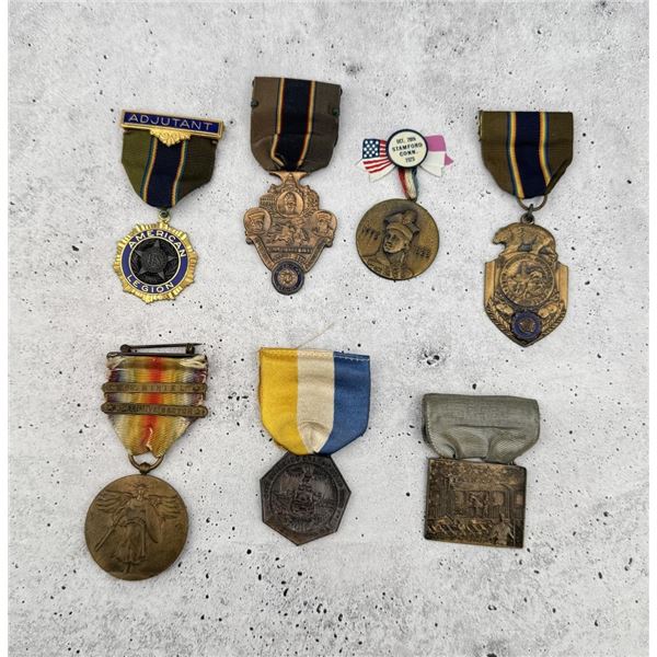 WWI WW1 Veteran Medal Collection