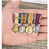 Image 1 : WWI WW1 British Mini Medal Bar