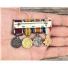 Image 3 : WWI WW1 British Mini Medal Bar