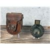 Image 1 : WW1 WWI Mark VII Marching Compass in Pouch