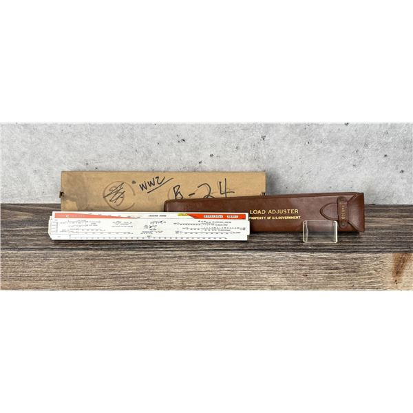 US Air Force Load Adjuster Slide Rule