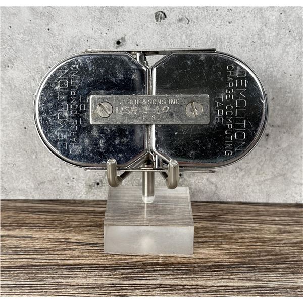 Vietnam Army Demolition Charge Computing Tape