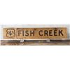 Image 1 : USFS US Forest Service Fish Creek Montana Sign