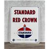 Image 1 : Standard Oil Red Crown Porcelain Gas Sign