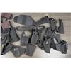 Image 3 : Collection of Nylon Holsters Galco Uncle Mikes