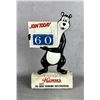 Image 1 : Hamms Beer Bear Calendar Counter Display Sign