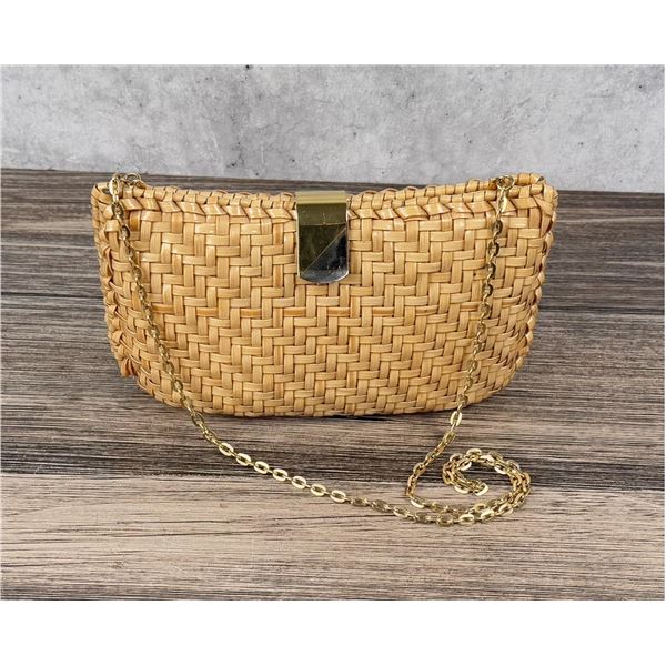 Ronora Hong Kong Basketweave Handbag Purse