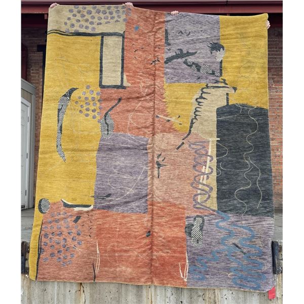 Gabbeh Persian Oriental Landscape Rug