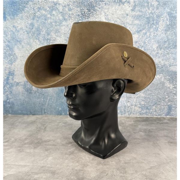 Leather Snap Side Montana Cowboy Hat