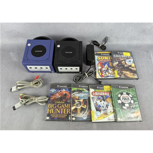 Nintendo Gamecube Video Game Console Bundle