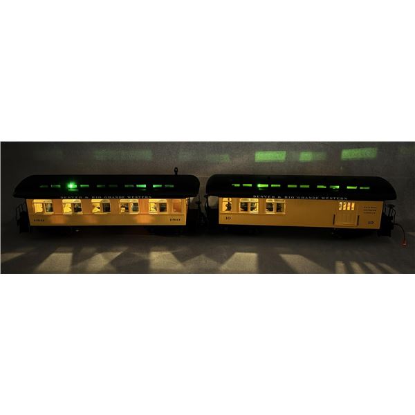 LGB G Scale Passenger Railroad Train Cars