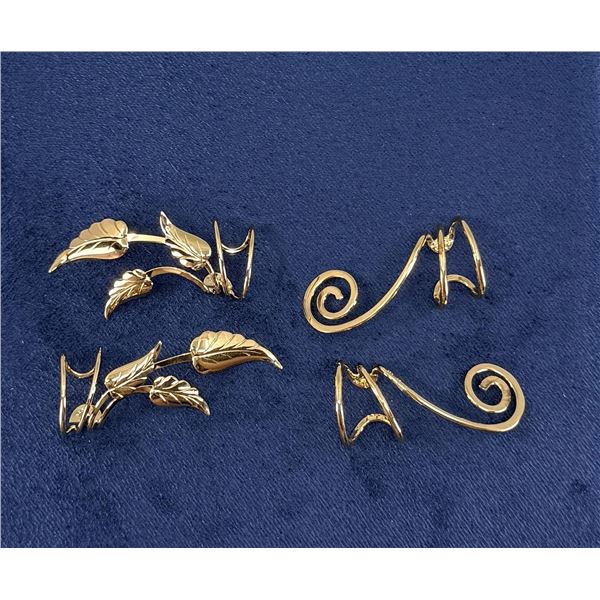 Sterling Silver Over Ear Earrings