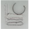 Image 1 : Collection of Sterling Silver Bracelets Earring