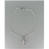 Image 2 : Silpada Puffy Cross Sterling Silver Necklace