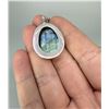 Image 3 : Labradorite Sterling Silver Necklace
