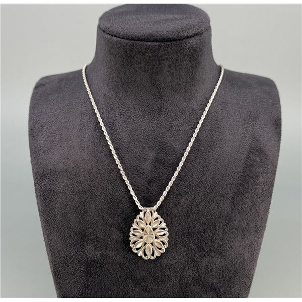 Beverly Hills Sterling Silver Necklace