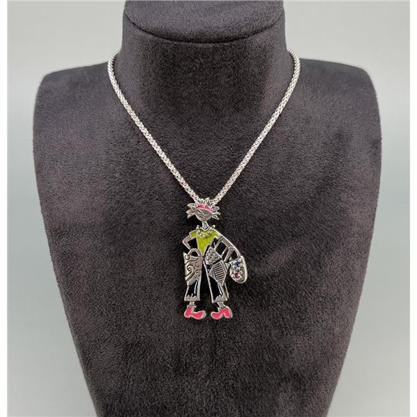 Robert Shields Sterling Silver Necklace