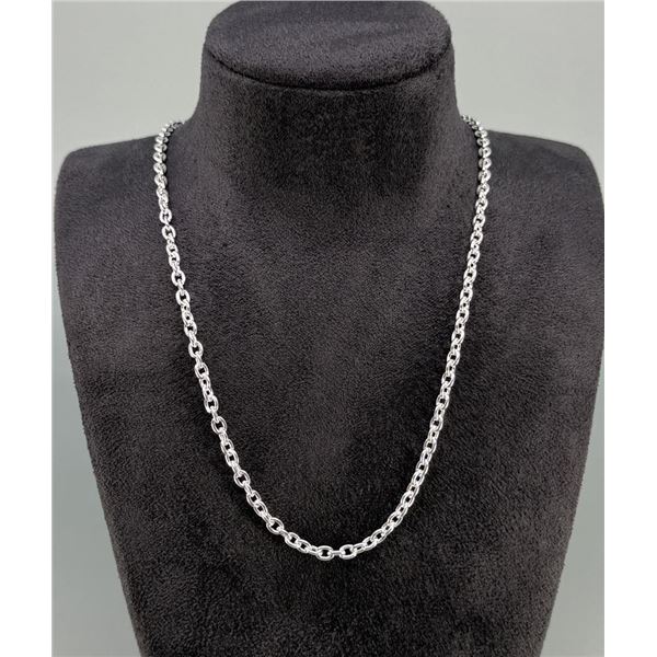 Sterling Silver Chain Link Necklace