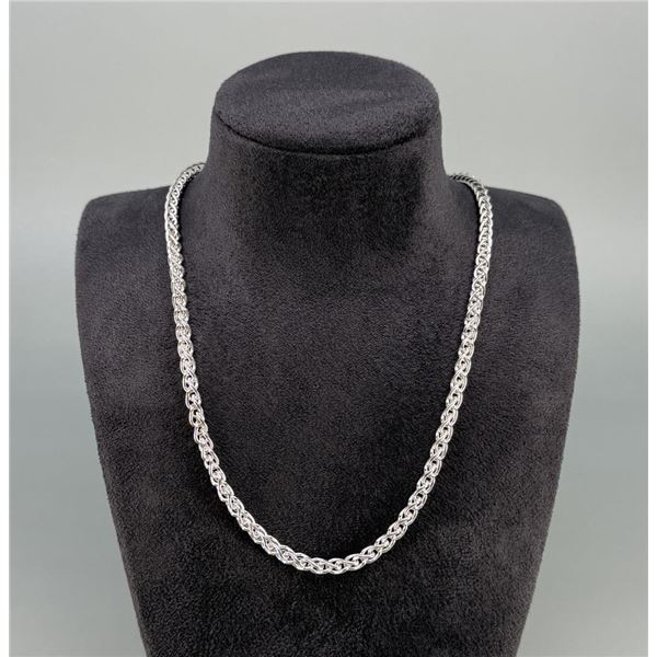 Sterling Silver Box Chain Necklace