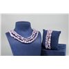 Image 1 : Amethyst Necklace and Bracelet