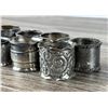 Image 3 : Silver Plate Napkin Rings