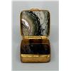 Image 2 : Victorian Moss Agate Pill Snuff Box