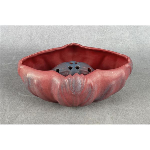 Van Briggle Colorado Pottery Console Flower Bowl