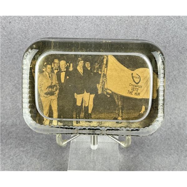 1972 PHA The Hun Horse Trophy Paperweight