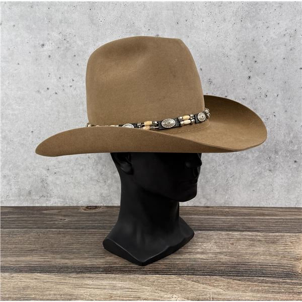Antique John B. Stetson 3x Beaver Cowboy Hat
