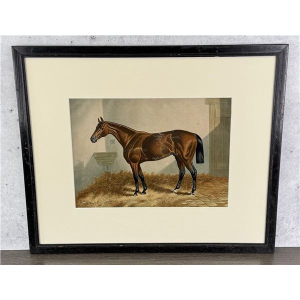 Henry Stull Ten Broeck Race Horse Lithograph