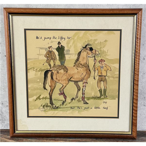 Mark Huskinson Horse Racing Print