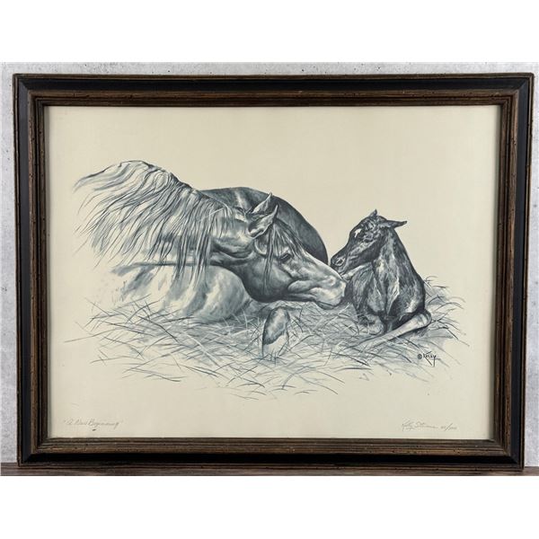 Kelly Stevens A New Beginning Horse Print