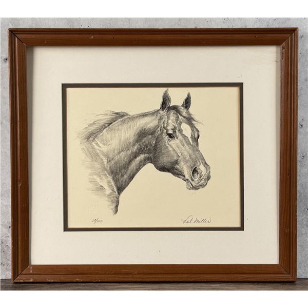 Vel Miller The Quarter Horse Lithograph Print