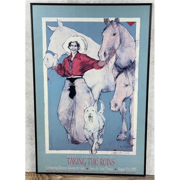 Donna Howell Sickles Taking the Reins Print