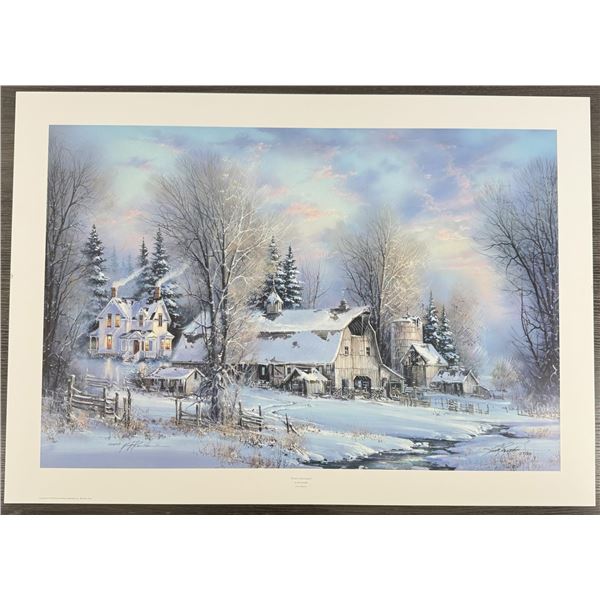 Kirk Randle Winter Farmland Print