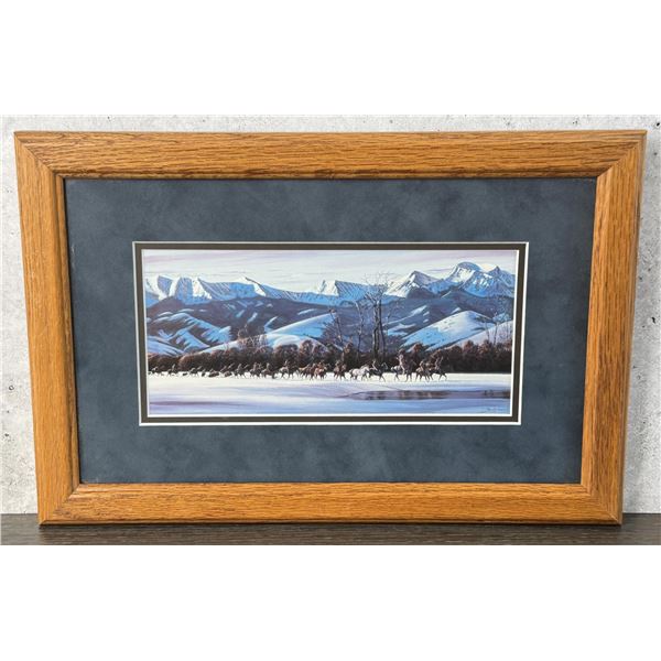 Larry Zabel Trails of the Tobacco Roots Print