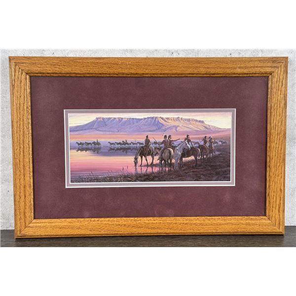 Larry Zabel Raiders Rendezvous at Square Butte